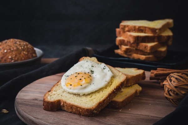 Egg on toast Toulouse